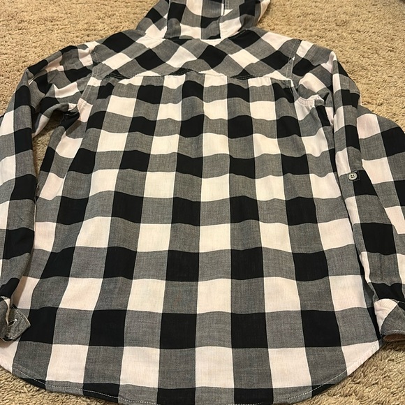 Columbia Women’s Oregon State Hooded Plaid Shirt Size Medium - Picture 12 of 16